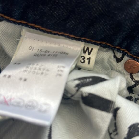 Denham Jeans Razor Slim Fit Denim Jeans Amsterdam Denim W31 - Picture 9 of 10